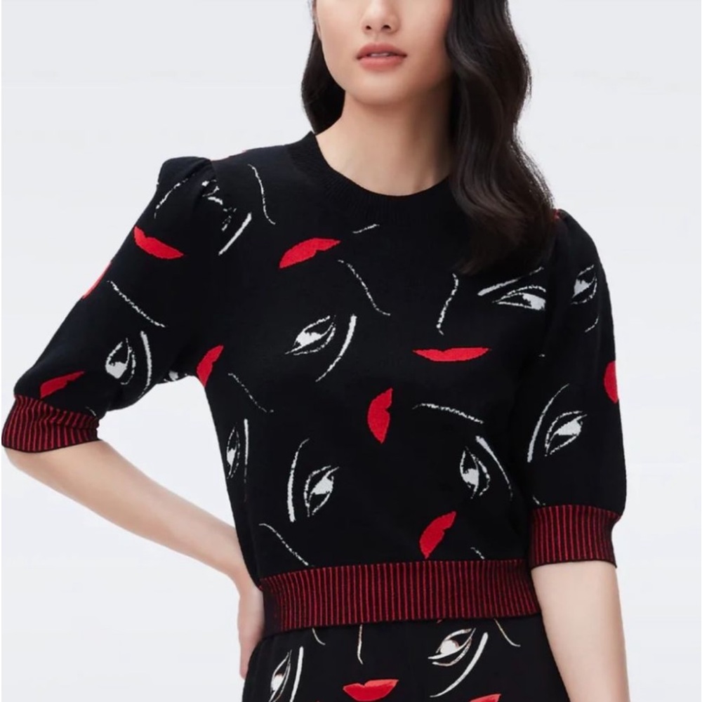 Diane von Furstenberg Fini Knit top